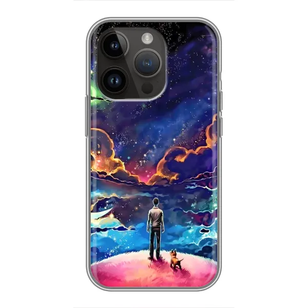 Чохол з принтом «Вид Галактики» для iPhone 14 Pro Max Чохол з принтом «Вид Галактики» для iPhone 14 Pro Max
