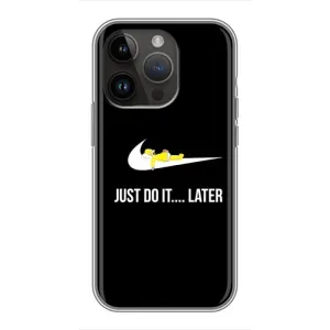 Чехол с Симпсонами для iPhone 14 Pro Max (VPrint) (Гомер Later)
