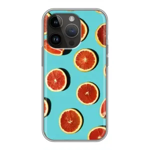 Чохли з фруктами для iPhone 14 Pro Max (VPrint) (Грейпфрут)