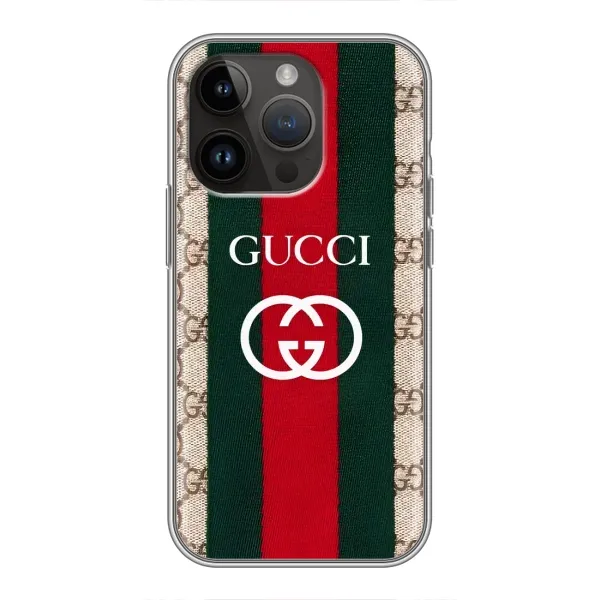 Чохол з принтом «Gucci дизайн» для iPhone 14 Pro Max