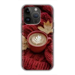 Чохол з унікальним дизайном 'Осінь з кавою' для iPhone 14 Pro Max (Кава на ковдрі)