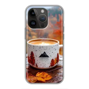 Чохол з унікальним дизайном 'Осінь з кавою' для iPhone 14 Pro Max (Кава на природі)