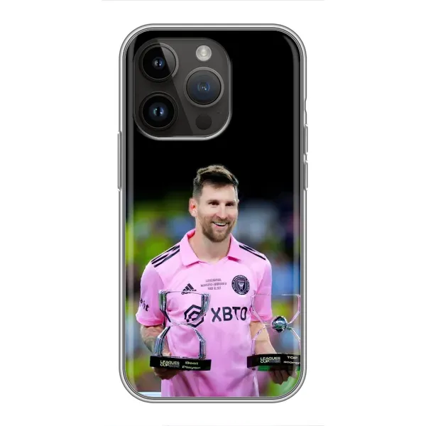 Чехол с принтом «Кубки Месси» для iPhone 14 Pro Max Чехол с принтом «Кубки Месси» для iPhone 14 Pro Max