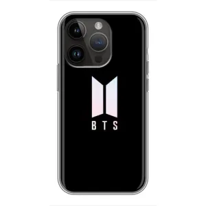 Чохол з принтом «Лого BTS» для iPhone 14 Pro Max