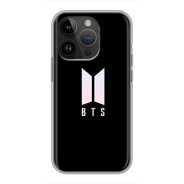 Чохол з принтом «Лого BTS» для iPhone 14 Pro Max