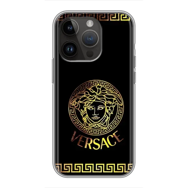 Чохол з принтом «Logo Versace» для iPhone 14 Pro Max