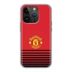 Чохол Манчестер Юнайтед для Епл 14 Про Макс (AlphaPrint) (manchester united)