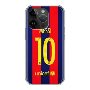 Чехлы Месси для iPhone 14 Pro Max (AlphaPrint) (Messi Barca 10)