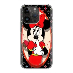 Чехол Disney Mouse iPhone 14 Pro Max (PREMIUMPrint) (Минни Маус ЛВ)