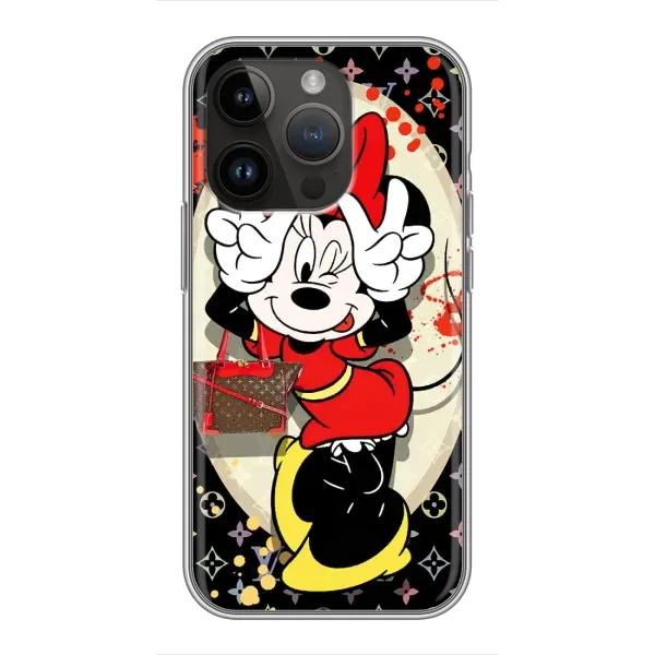Чехол с принтом «Минни peace» для iPhone 14 Pro Max
