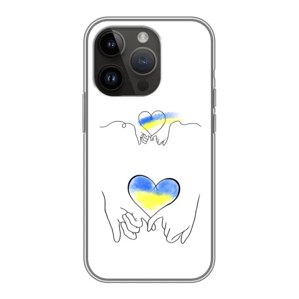 Чохол з принтом «Мир Україні» для iPhone 14 Pro Max Чохол з принтом «Мир Україні» для iPhone 14 Pro Max