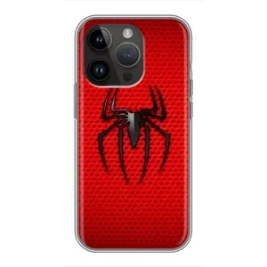 Чехол с человеком пауком для iPhone 14 Pro Max - (AlphaPrint) (Паук Марвел)