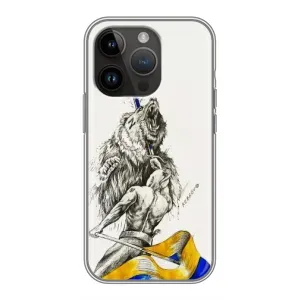 Чохли (Доброго вечора, ми за України) для Епл 14 Про Макс (AlphaPrint)