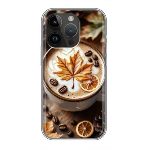 Чохол з унікальним дизайном 'Осінь з кавою' для iPhone 14 Pro Max (Пряна кава)