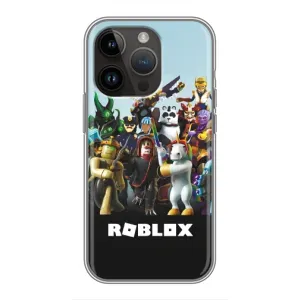 Чохли з топовими принтами для Епл 14 Про Макс (ROBLEX)