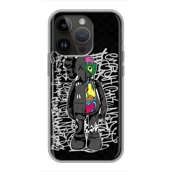 Чохол з принтом «Стиль Bearbrick» для iPhone 14 Pro Max