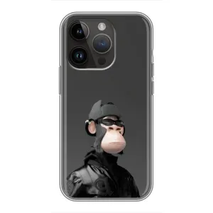Чохли з Мавпами NFT для iPhone 14 Pro Max (AlphaPrint) (стильна мавпа NFT)