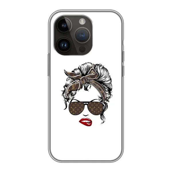 Чохол з принтом «стильна з луі вітон» для iPhone 14 Pro Max