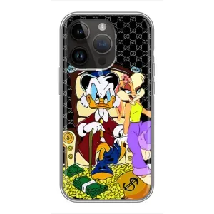 Чехли для iPhone 14 Pro Max - Скрудж МакДак Louis Vuitton (PREMIUMPrint) (Стильна Утка)