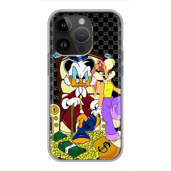 Чехол с принтом «Стильная Утка» для iPhone 14 Pro Max