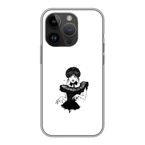 Чехол с принтом «танец Уэнздей» для iPhone 14 Pro Max