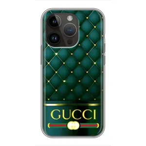 Чохол з принтом «Текстура Гуччі» для iPhone 14 Pro Max