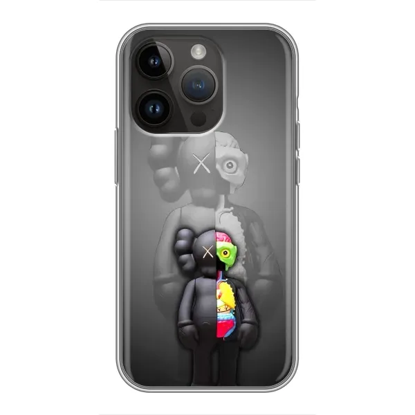 Чохол з принтом «Тіло Bearbrick» для iPhone 14 Pro Max