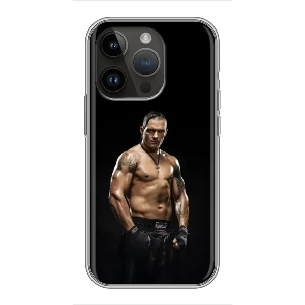 Чохол з принтом «Чемпіон Олександр Усик» для iPhone 14 Pro Max Чохол з принтом «Чемпіон Олександр Усик» для iPhone 14 Pro Max