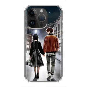 Чехол с дизайном Венздей 2 на iPhone 14 Pro Max (Уэнздей и Тайлер)