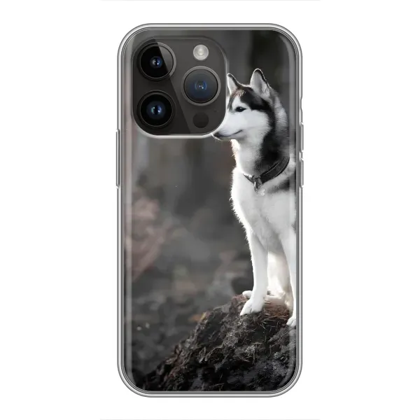 Чехол с принтом «Верный пес» для iPhone 14 Pro Max