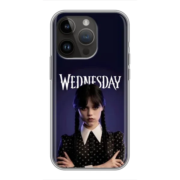 Чехол с принтом «Wednesday» для iPhone 14 Pro Max
