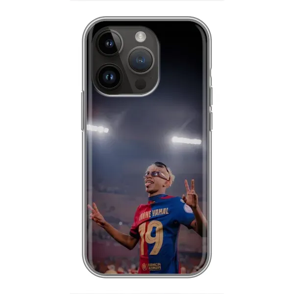 Чехол с принтом «Ямаль на стадионе» для iPhone 14 Pro Max Чехол с принтом «Ямаль на стадионе» для iPhone 14 Pro Max