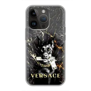 Чехлы VERSACE для Айфон 14 Про (PREMIUMPrint) (AlphaPrint-ген.)