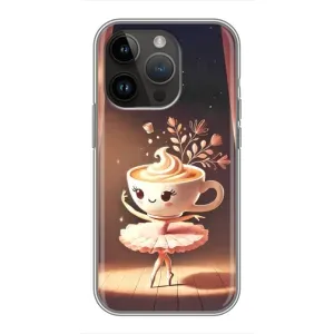 Чохол з мемом Тралалело тралала на iPhone 14 Pro (Балерина капучина)