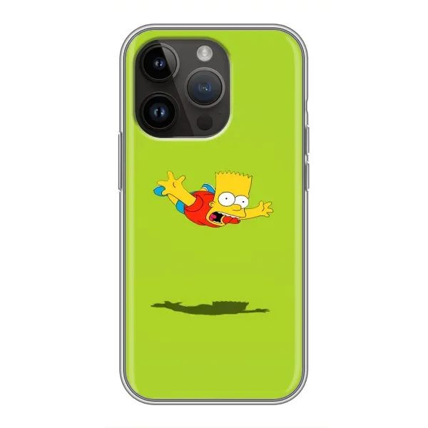 Чохол з принтом «Барт Сімпсон» для iPhone 14 Pro