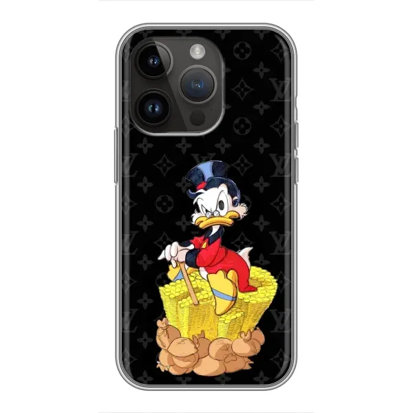 Чехол с принтом «Богатство Макдака» для iPhone 14 Pro