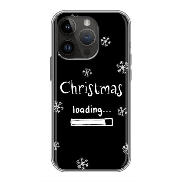 Чехол с принтом «Christmas loading» для iPhone 14 Pro