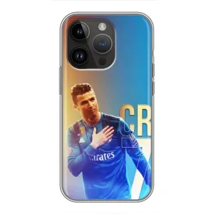 Чехол Криштиану Роналду для iPhone 14 Pro (AlphaPrint) (CR7 Real)