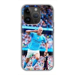 Чехлы с футболистом Ерлинг Холанд для iPhone 14 Pro (AlphaPrint) (фанаты Холанда)