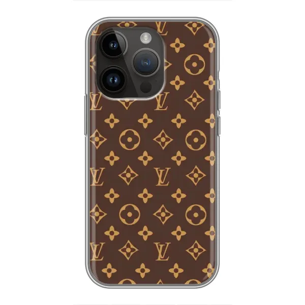 Чехол с принтом «фон LOUIS VUITTON» для iPhone 14 Pro
