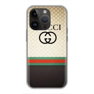 Чехол с принтом «GUCCI стиль» для iPhone 14 Pro