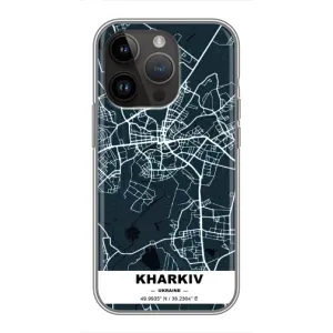 Чехол с принтом «Харьков» для iPhone 14 Pro