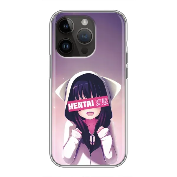 Чехол с принтом «Hentai chan» для iPhone 14 Pro