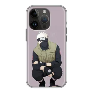 Чехлы Персонажи Аниме Наруто для iPhone 14 Pro (AlphaPrint) (Какаши)