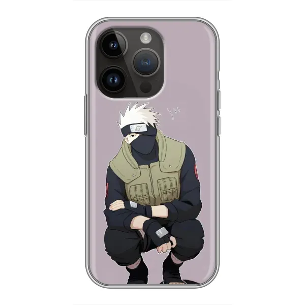 Чехол с принтом «Какаши» для iPhone 14 Pro