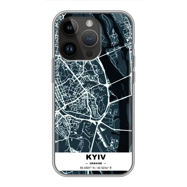Чехол с принтом «Киев» для iPhone 14 Pro