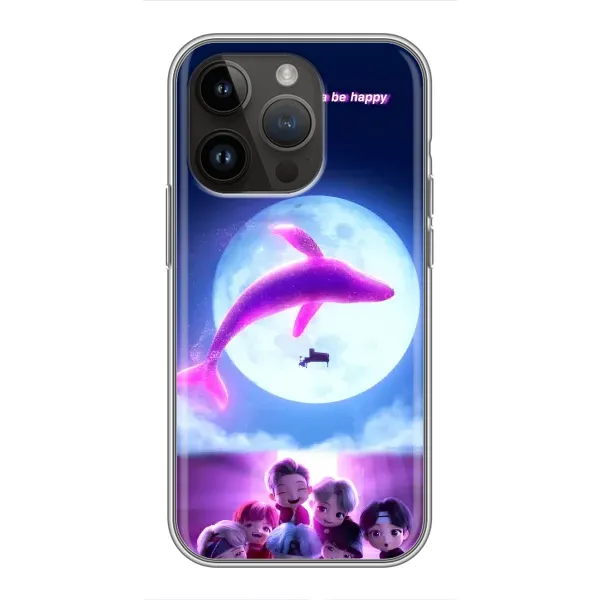 Чехол с принтом «КИТ BTS» для iPhone 14 Pro
