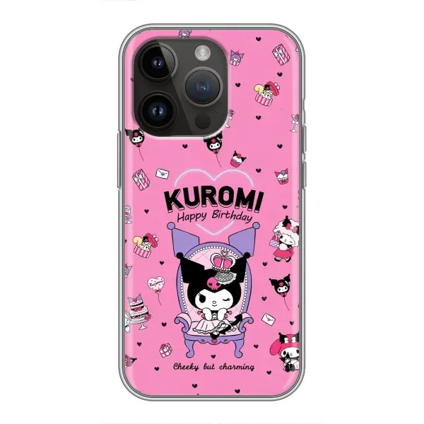 Чохол з принтом «KUROMI» для iPhone 14 Pro