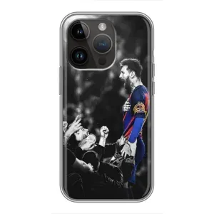 Чехлы Месси для iPhone 14 Pro (AlphaPrint) (Lionel Messi)