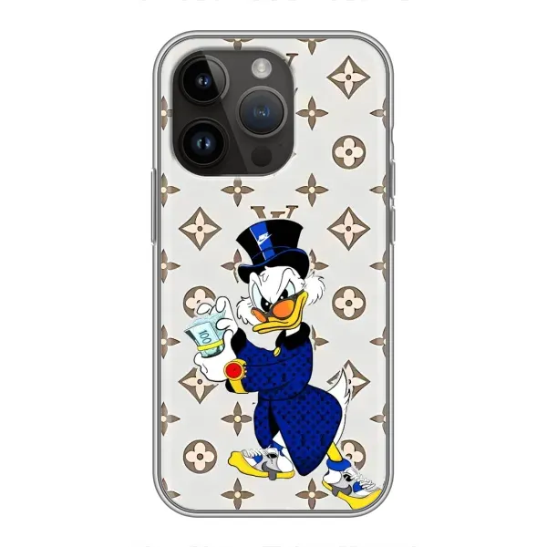 Чехол с принтом «Макдак на стиле» для iPhone 14 Pro